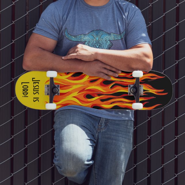 Skateboard Jésus est Seigneur (Extérieur 3)