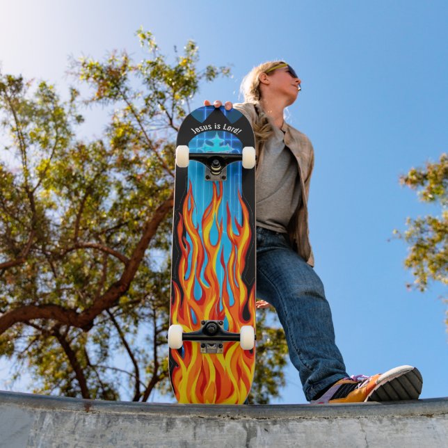 Skateboard Jésus est Seigneur (Extérieur 1)