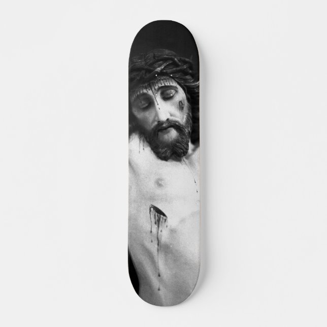 Skateboard Jésus sur la croix (Devant)
