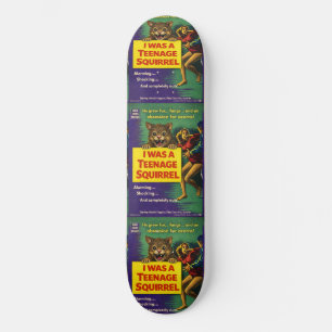 Skateboard J'étais un écureuil adolescent Parodie
