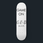 Skateboard Jeu ajouter nom du couple mariage lieu ville g<br><div class="desc">conception</div>