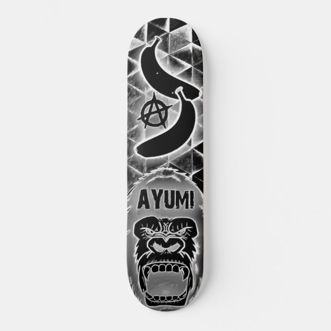 Skateboard Jeu de guerre d'Ayumi Anarchy Gorilla VII (Recto)