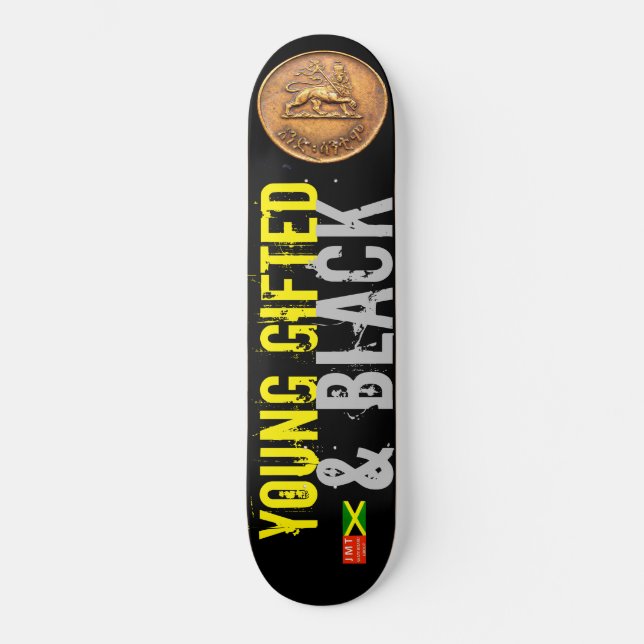 SKATEBOARD JEUNES SKATEBOARDS CADEAUX & NOIRS (Recto)