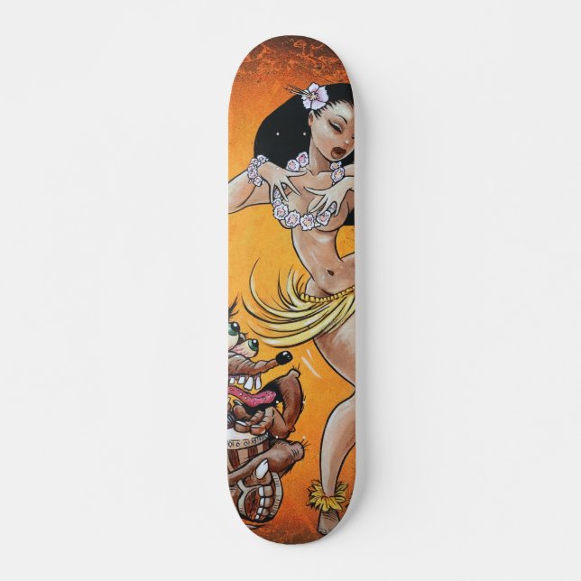 Skateboard Jeux de Fink de rat pour la fille de danse (Devant)