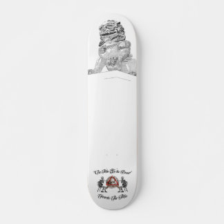 Skateboard Jiu Jitsu pour le dragon chinois et mort