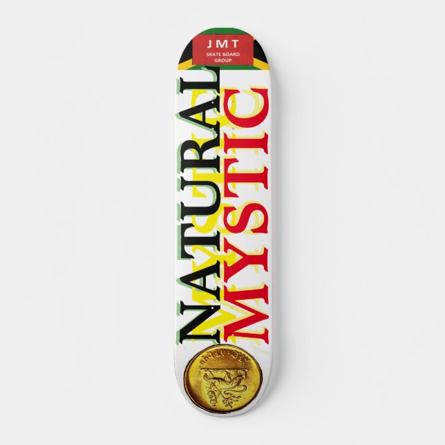 SKATEBOARD JMT 7 3/4" MYSTIC NATUREL (Devant)
