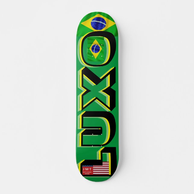 Skateboard JMT BRÉSIL   LUXE Planche à Roulettes 7 3/4" (Devant)