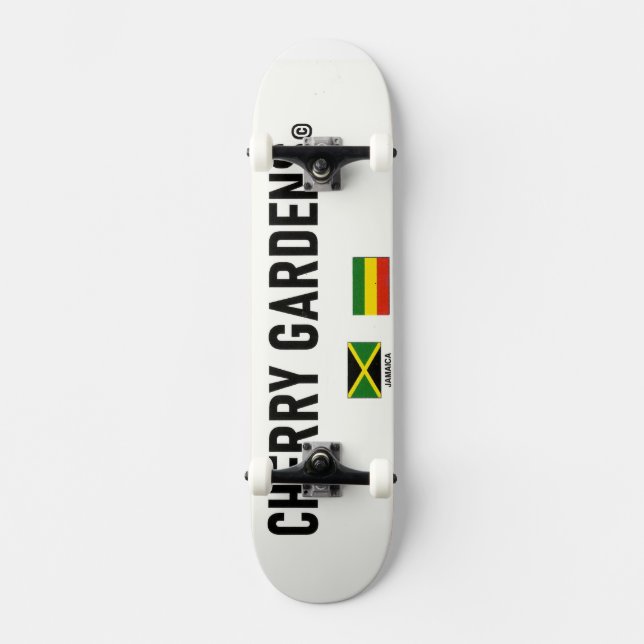 SKATEBOARD JMT SKATEBOARDS : CHERRY GARDENS (Recto)