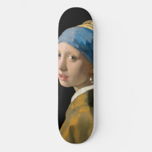 Skateboard Johannes Vermeer - Fille avec une oreille perle