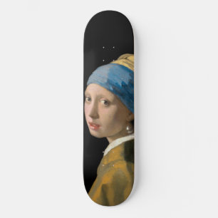 Skateboard Johannes Vermeer - Fille avec une oreille perle