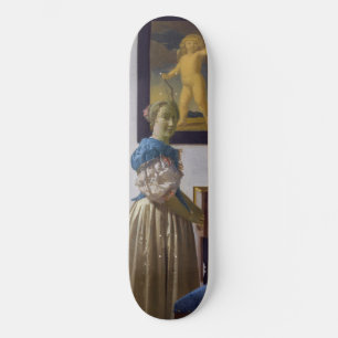 Skateboard Johannes Vermeer - Lady debout dans une virginale