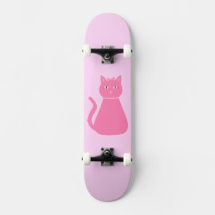 Skateboard Joli chat fille rose bébé