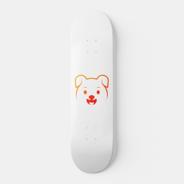 Skateboard Joli chiot (Recto)
