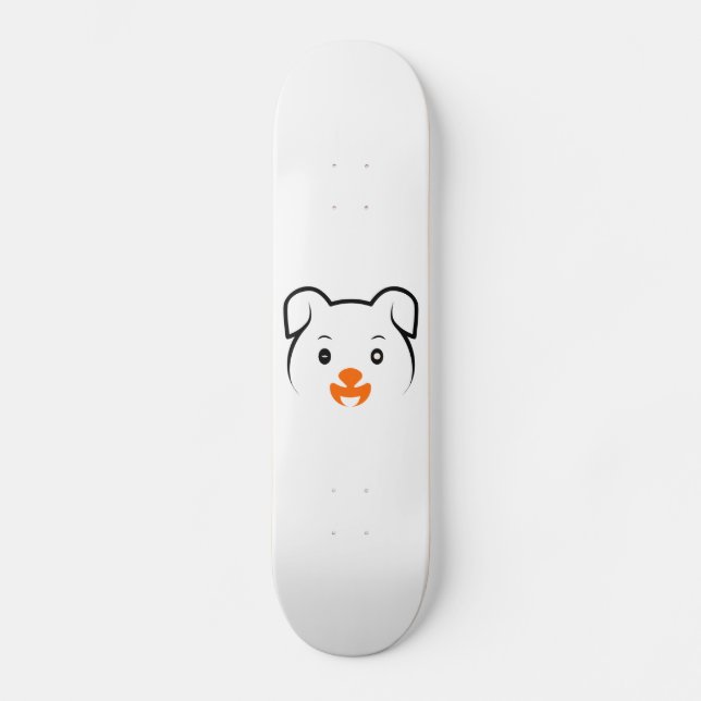 Skateboard Joli chiot (Recto)