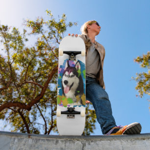 Skateboard Joli Husky.