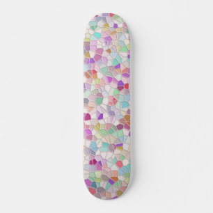Skateboard Joli verre coupé