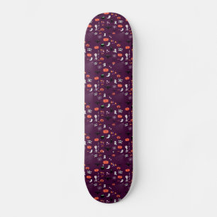 Skateboard Jolie Art Halloween Effrayant