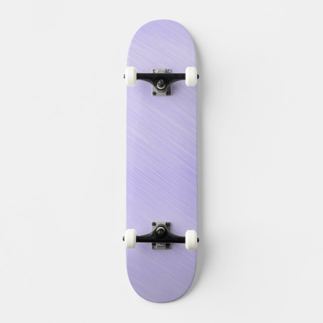Skateboard Jolie texture simple Lavande (Recto)