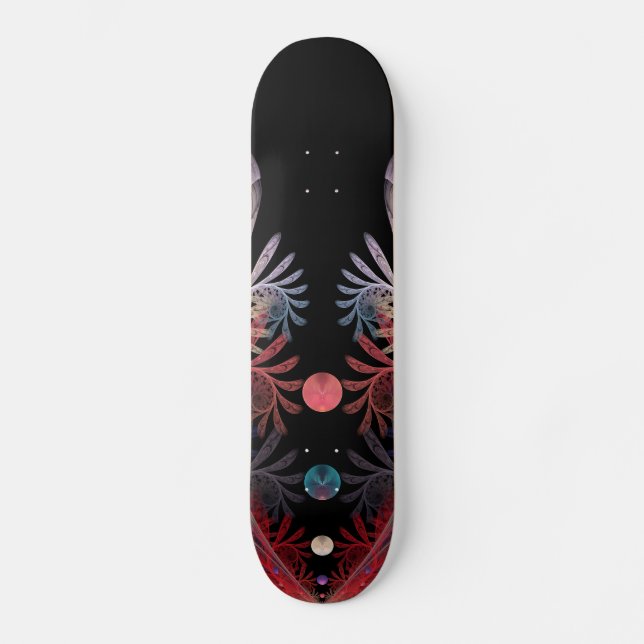 Skateboard Jonglage Abstrait Art moderne Imaginaire fractal (Recto)