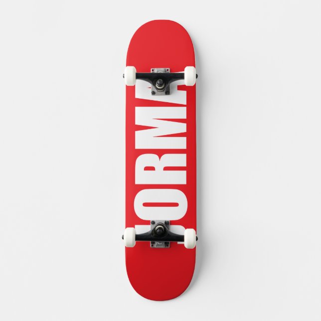 Skateboard Jorma (Recto)