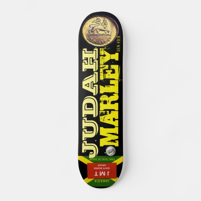 Skateboard JOUDAH MARLEY Patinage OFFICIEL (Recto)