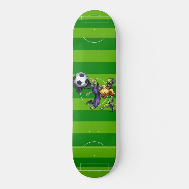 Skateboard Joueur de football Zombie Un Dernier coup (Recto)