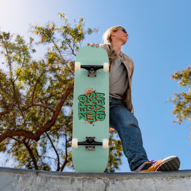 Skateboard Jour de la Saint Patrick, pas de chance (Extérieur 1)