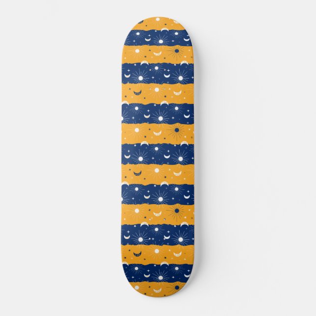 Skateboard Jour et nuit 2 (Recto)
