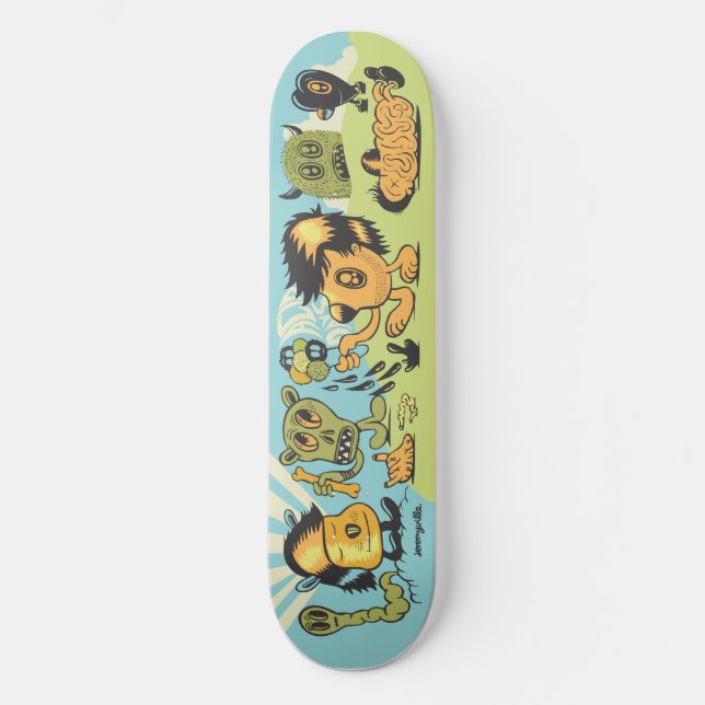Skateboard Jours acides 1 (Recto)
