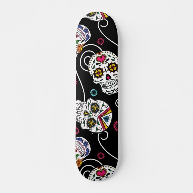 Skateboard Jours noirs (Devant)