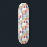 Skateboard Joyaux d'aquarelle couleur vive<br><div class="desc">Le pop parfait des couleurs vives avec ces joyaux amusants d'aquarelle sur ce skateboard ludique.</div>