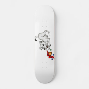 Skateboard Joyeux Noël ! Chiot avec Bell et Ball
