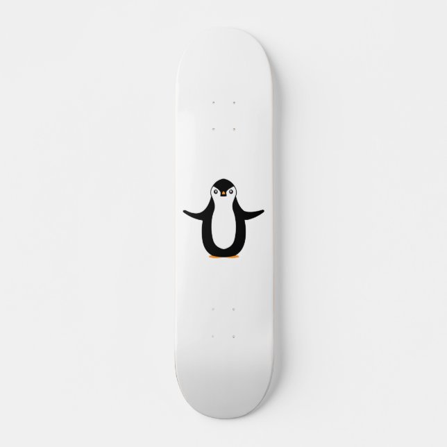 Skateboard Joyeux pingouin (Devant)