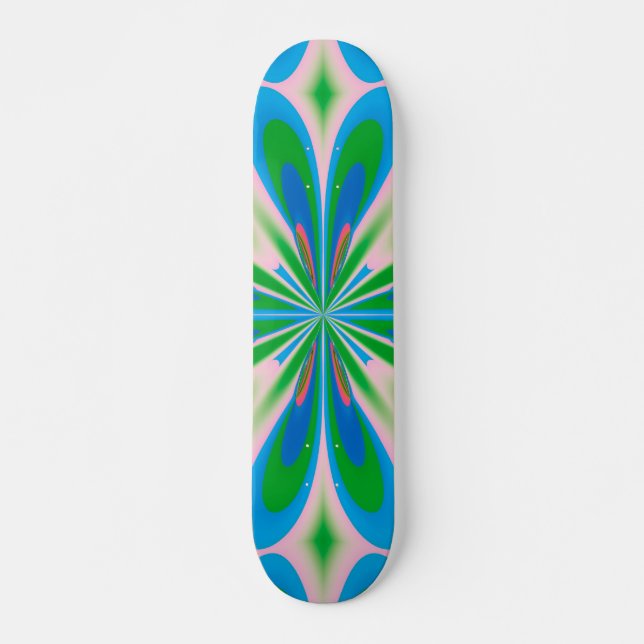 Skateboard Joyeux Printemps (Devant)
