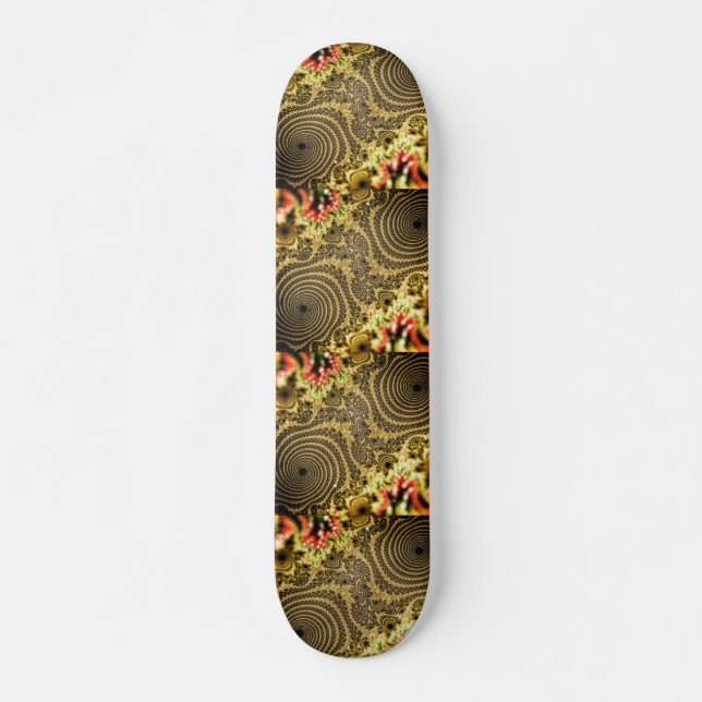 Skateboard Julia Mandelbrot Cool Fractal (Devant)