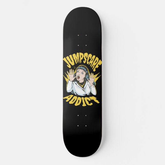 Skateboard  Jumpscare Addict  (Recto)