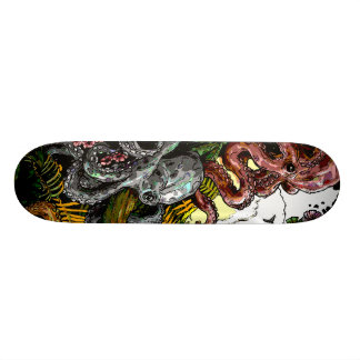 Skateboard jungle de poulpe
