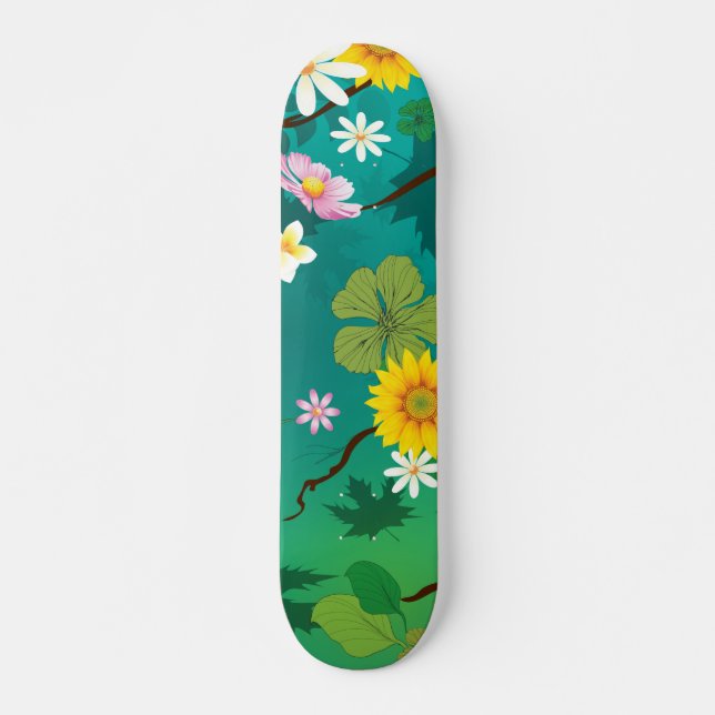Skateboard Jungle imaginaire 1 (Devant)