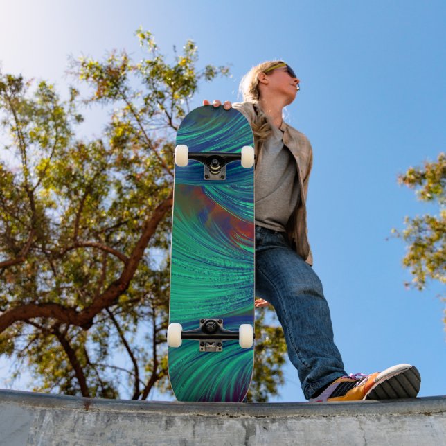 Skateboard Jungle toxique (Extérieur 1)