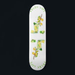 Skateboard Jus de citron frais Cool Boire Lemonade Summer Par<br><div class="desc">Jus de citron frais Cool Boire Lemonade Summer Party Fruit Cocktail Dessin - Choisissez / Ajoutez votre texte unique / Police / Couleur - Faites votre cadeau spécial - Redimensionnez et déplacez ou retirez et ajoutez des éléments / image avec outil de personnalisation! - Dessin et design par MIGNED. Vous...</div>