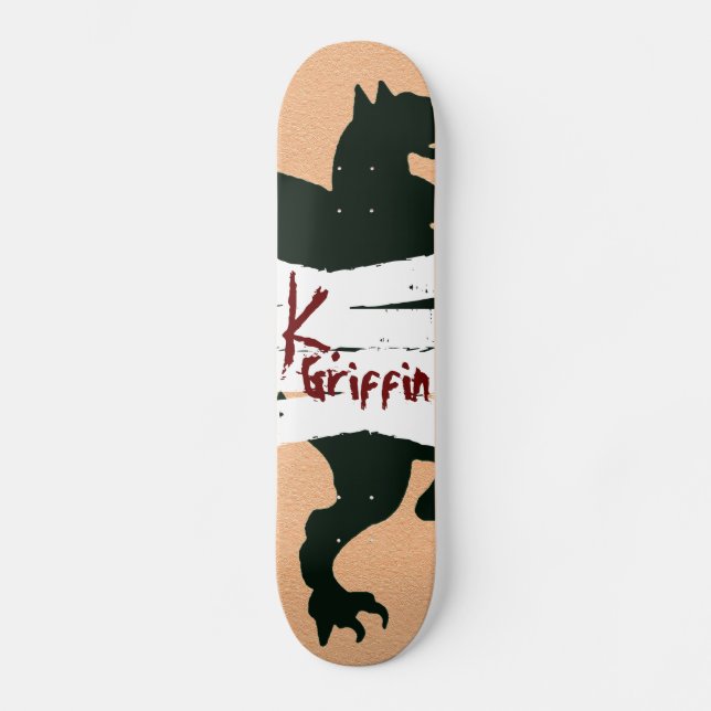 Skateboard "K. Griffin" Tattoo Bleed Killosopher Deck (Recto)