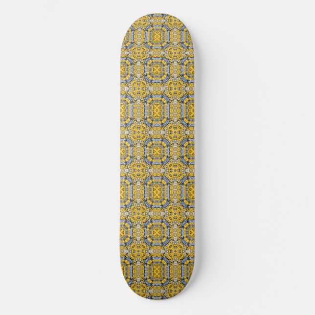 Skateboard Kaléidoscope de onze volumes art six (Recto)