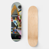 Skateboard Kandinsky - Balançoire, célèbre peinture, Skateboa (Recto)