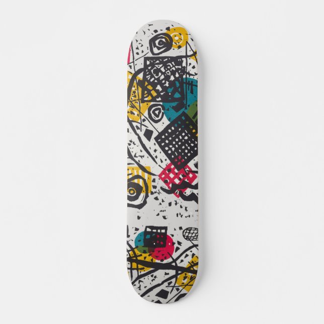 Skateboard Kandinsky Small Worlds V Classic Abstrait (Devant)
