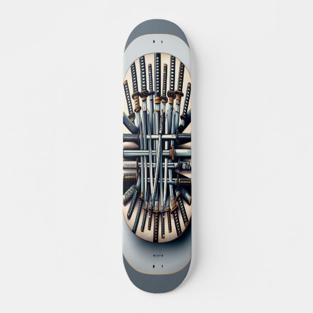 Skateboard Katana Artistry (Devant)