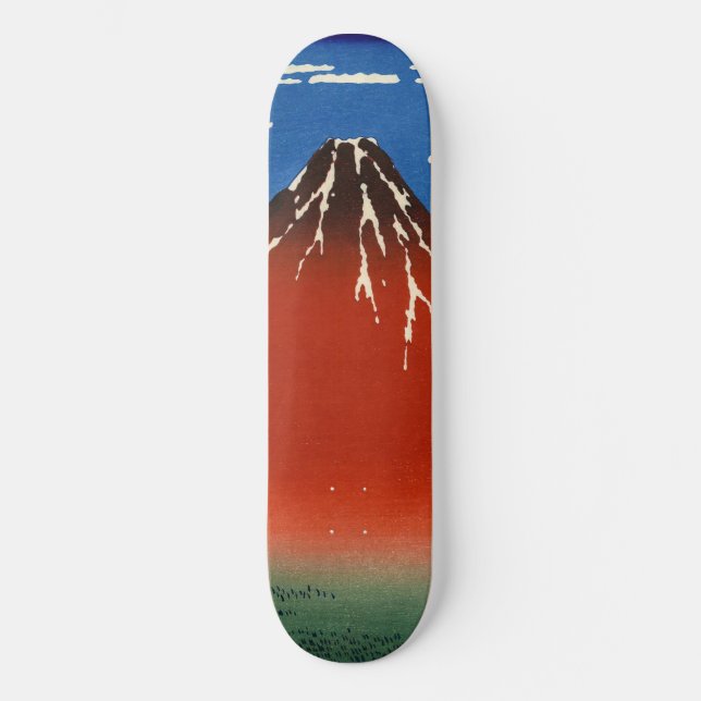 Skateboard Katsushika Hokusai - Vent Fin, Matin Clair (Recto)