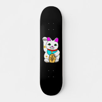 Skateboard Kawaii Rave Lucky Chat Maneki Neko