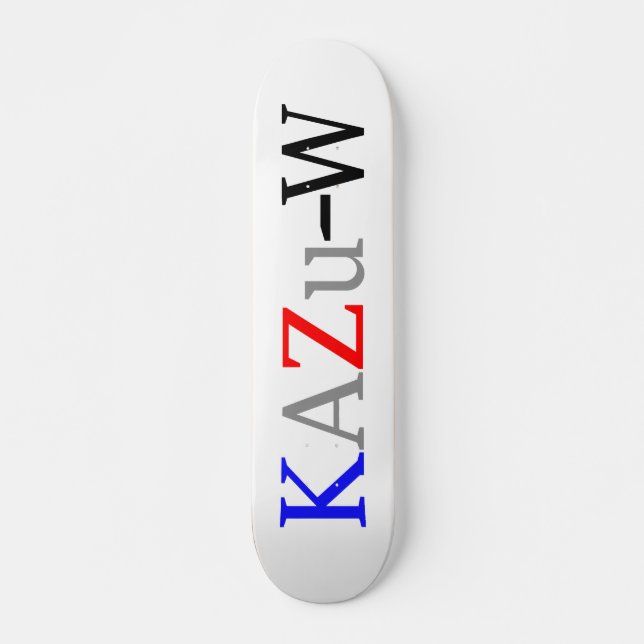 Skateboard KAZu-W (Devant)