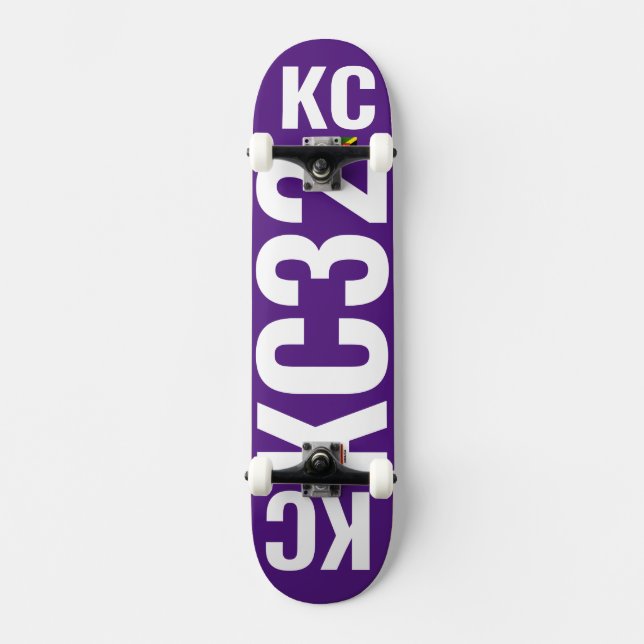 Skateboard KC32 Planche à roulettes (Recto)