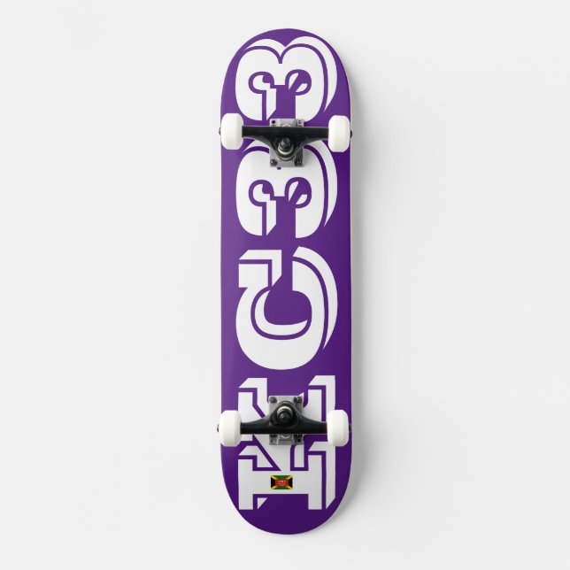 Skateboard KC 33   Planche à roulettes JMT (Recto)